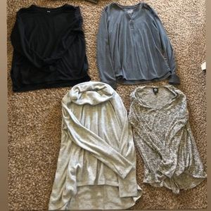 4 long sleeve tops